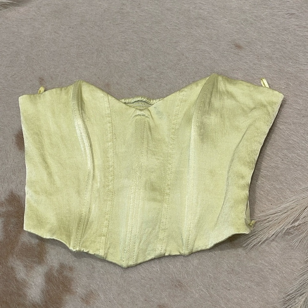 Zara halter bustier